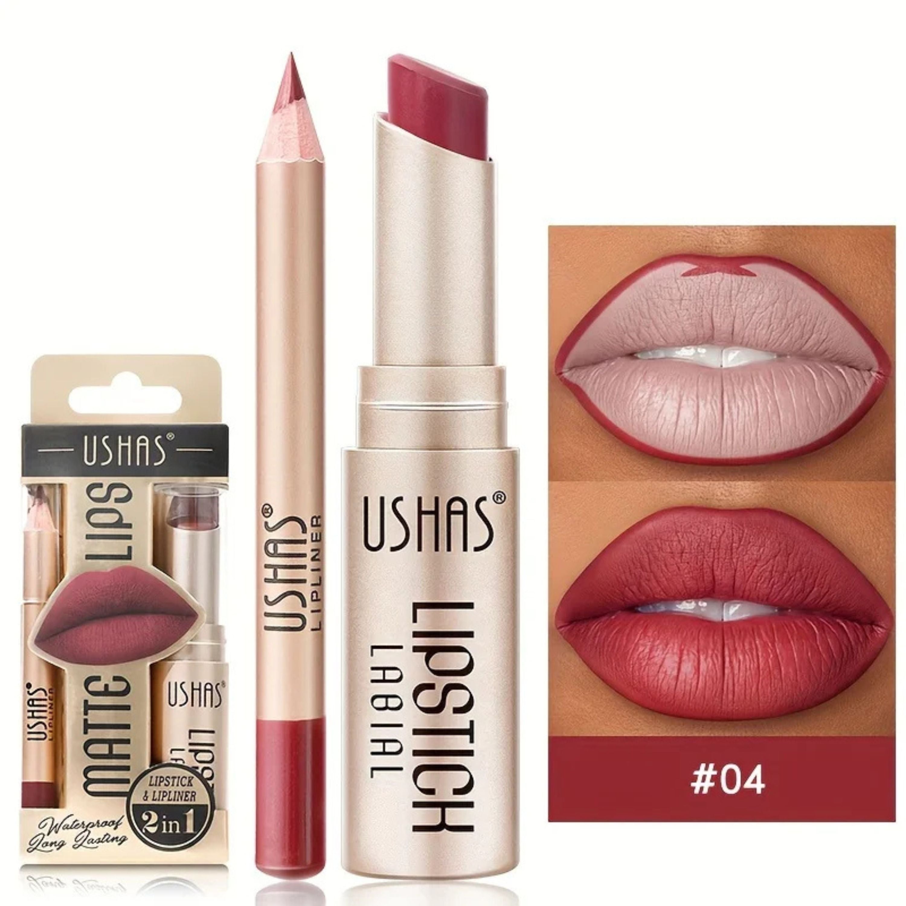 Rossetto anti-sbavature con applicazione facile