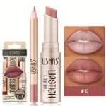 Rossetto con colori autunnali alla moda