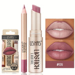 Rossetto per labbra con effetto brillante naturale